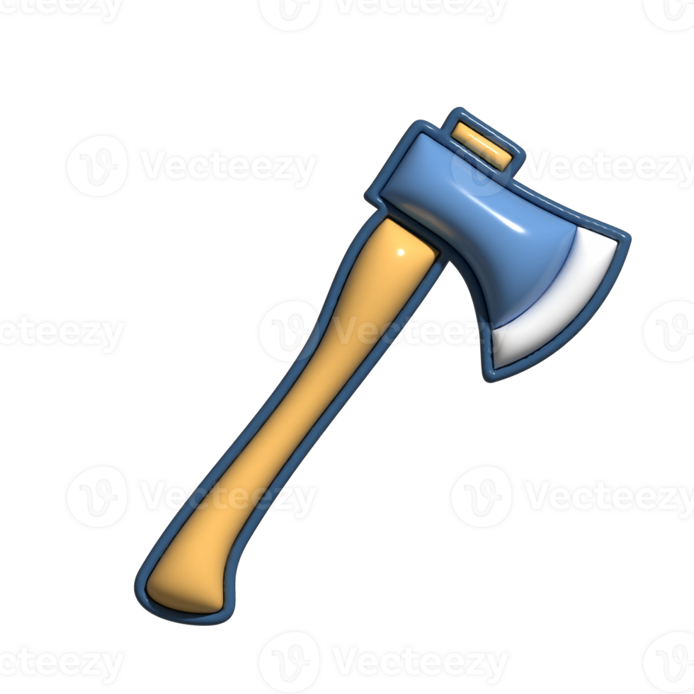 Rustic 3D Lumberjack and Camping Icons png