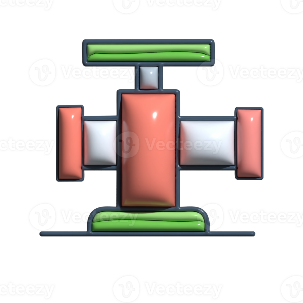 Adorable 3D Irrigation and Plumbing Symbols png
