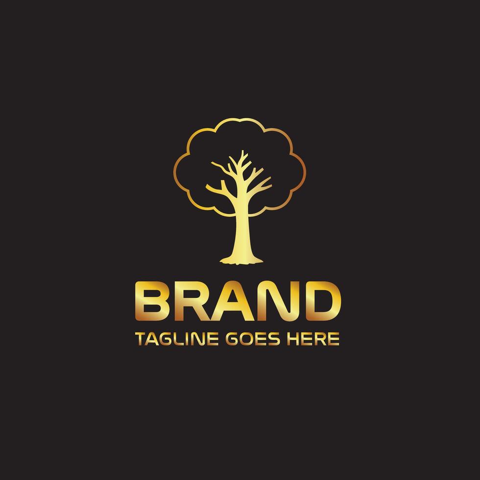 Elegance Grows Where Nature Meets Golden Strength vector