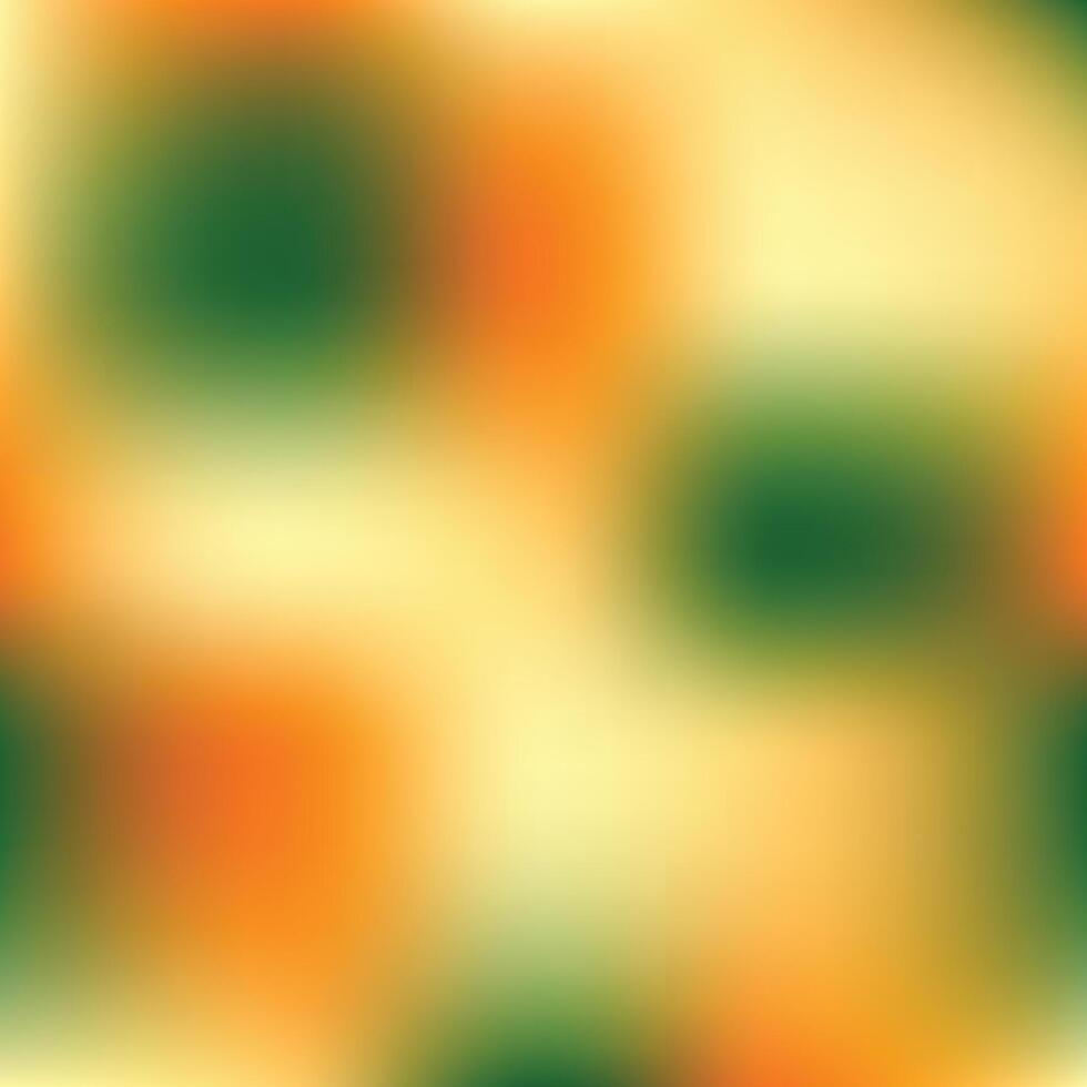 A blurry image of an orange and green background vector