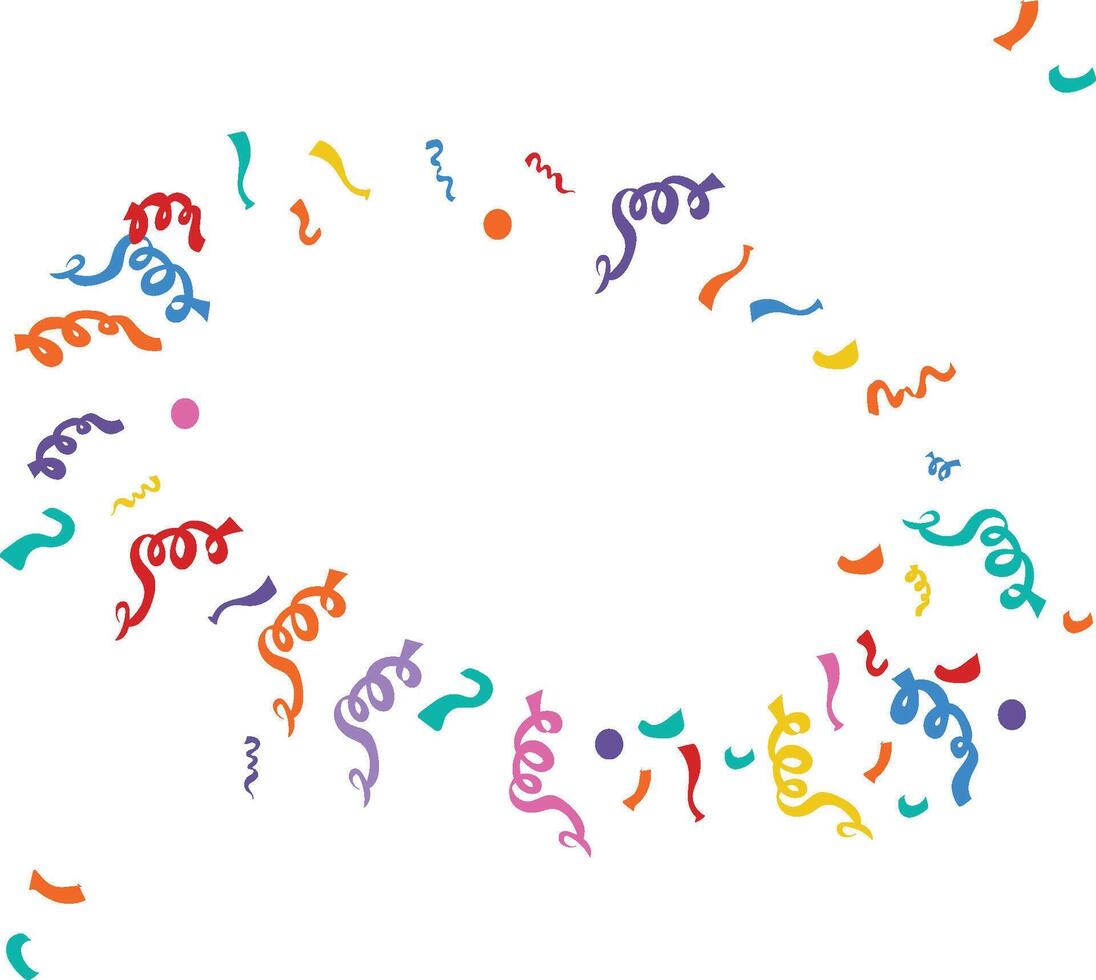 Colorful Confetti Confetti design colorful paper free vector