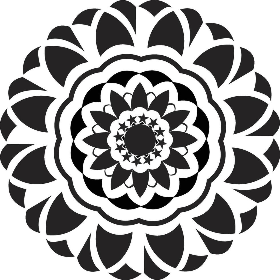 Premium Mandala Design Idea With Intricate Details And Artistic Abstract Pattern vector