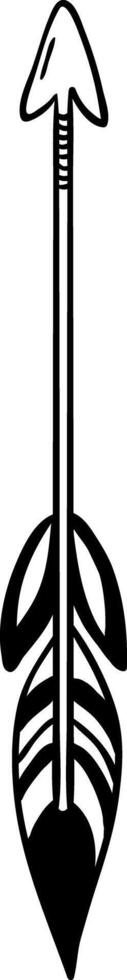 Simple yet elegant, hand drawn arrow pointing upwards, symbolizing direction, purpose, and forward movement, ideal for various design projects vector