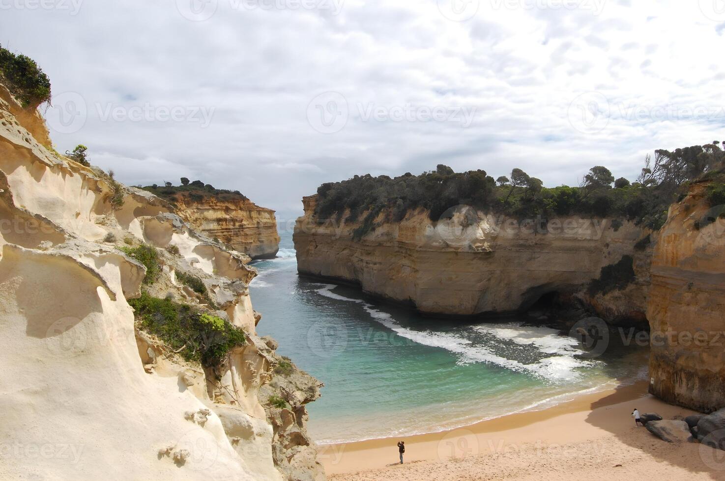 view of the coast of the sea photo