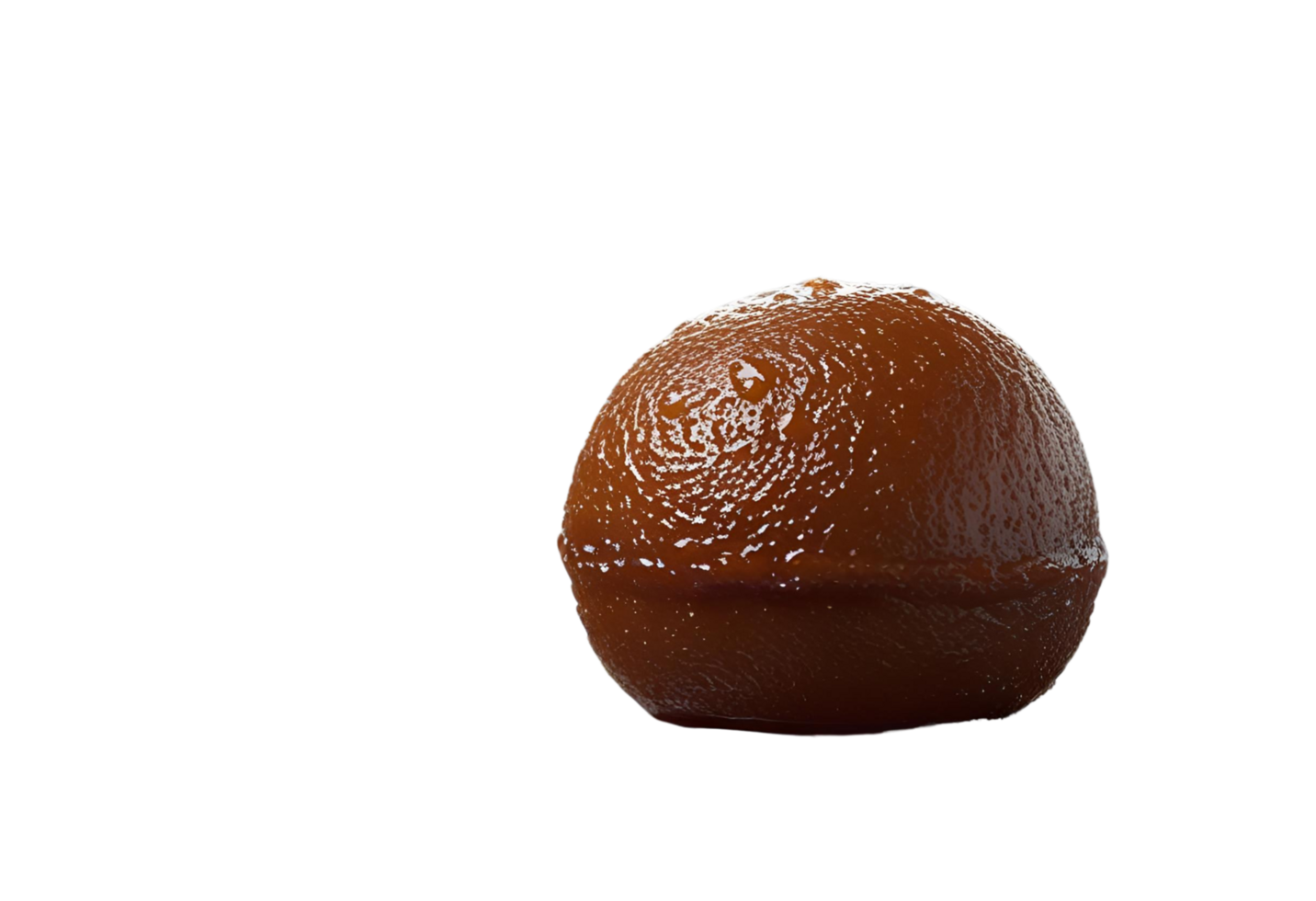 Delicious gulab jamun dessert isolated for sweet food promotion png