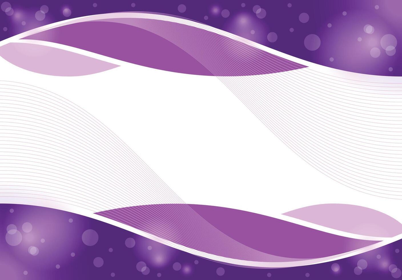 Purple background with flying twinkling lights vector