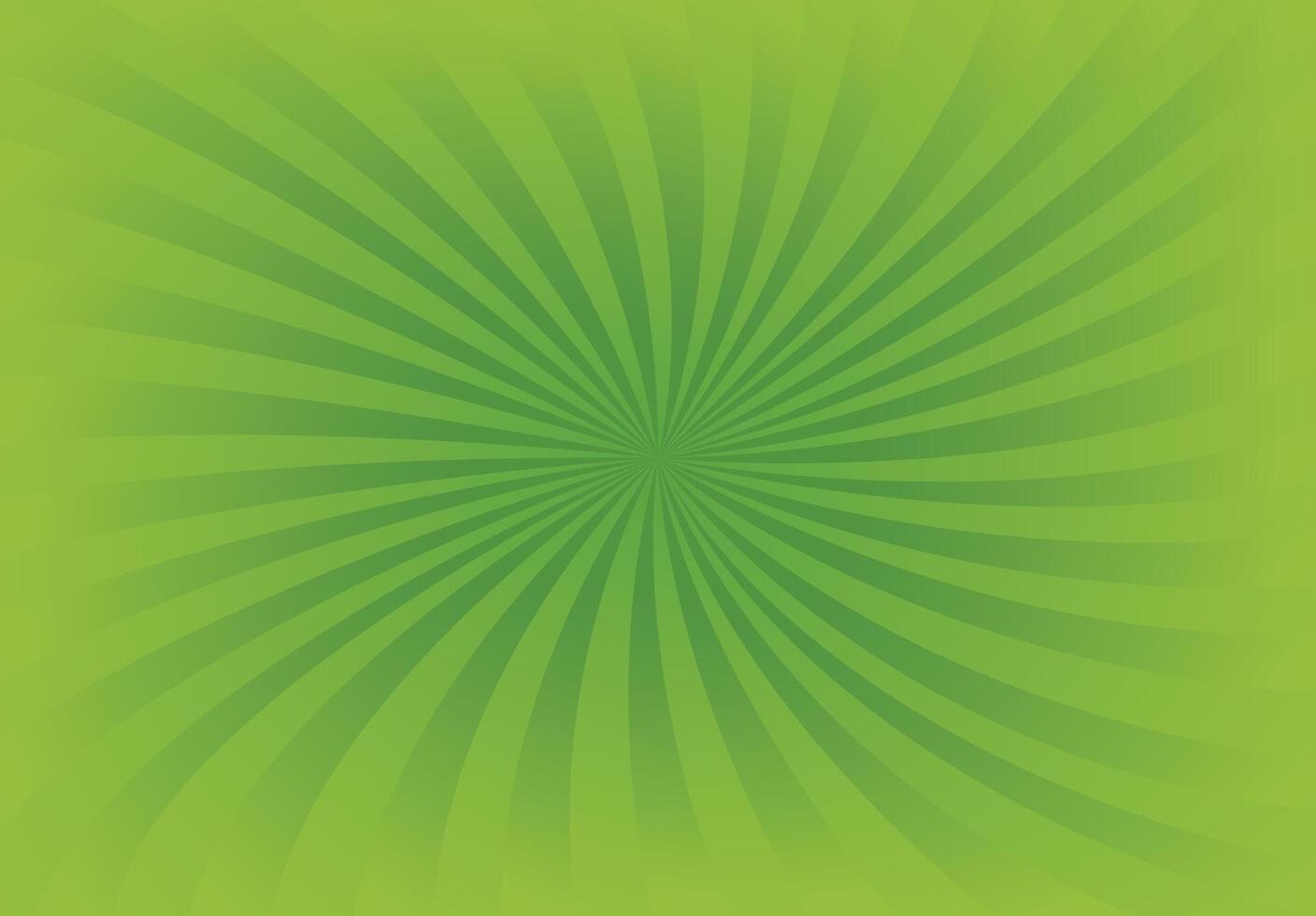 Abstract green background with green lines dark centered in the middle vector