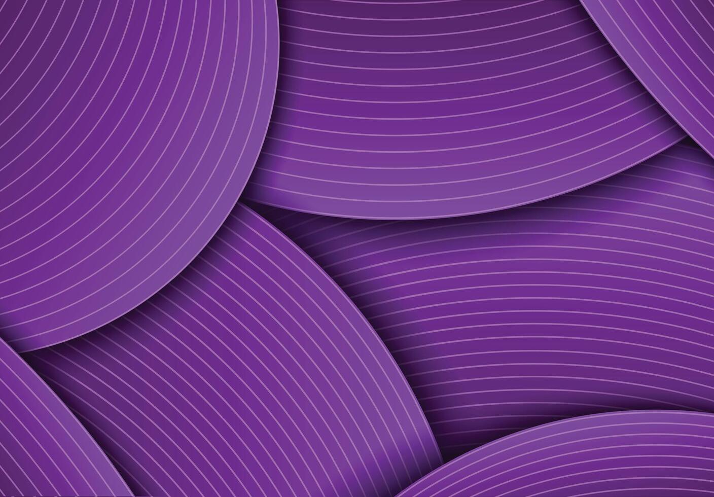 Purple Background with aesthetic stacked and shaded layers vector
