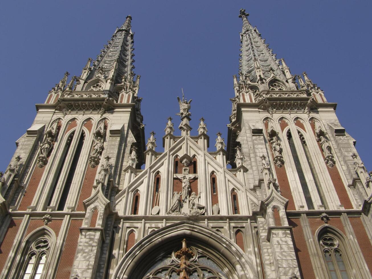 Roman catholic church of st. Nicolay in Kiev photo