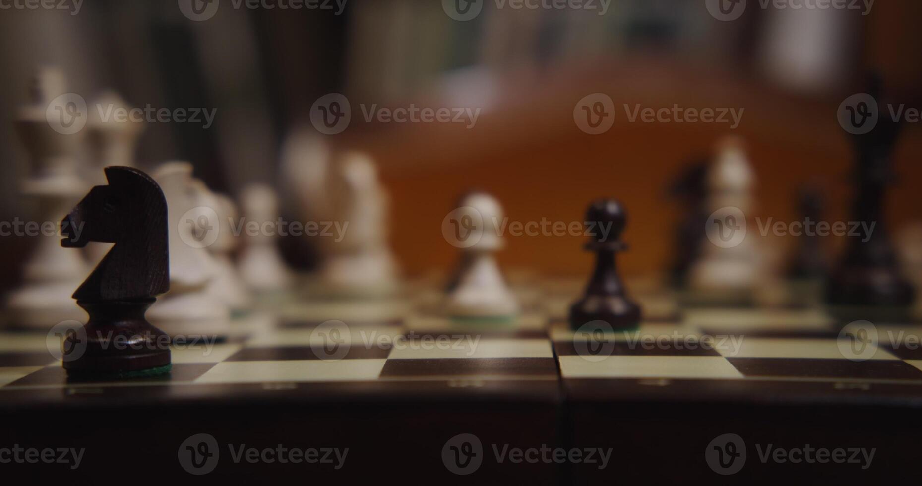 Chess game lineup photo