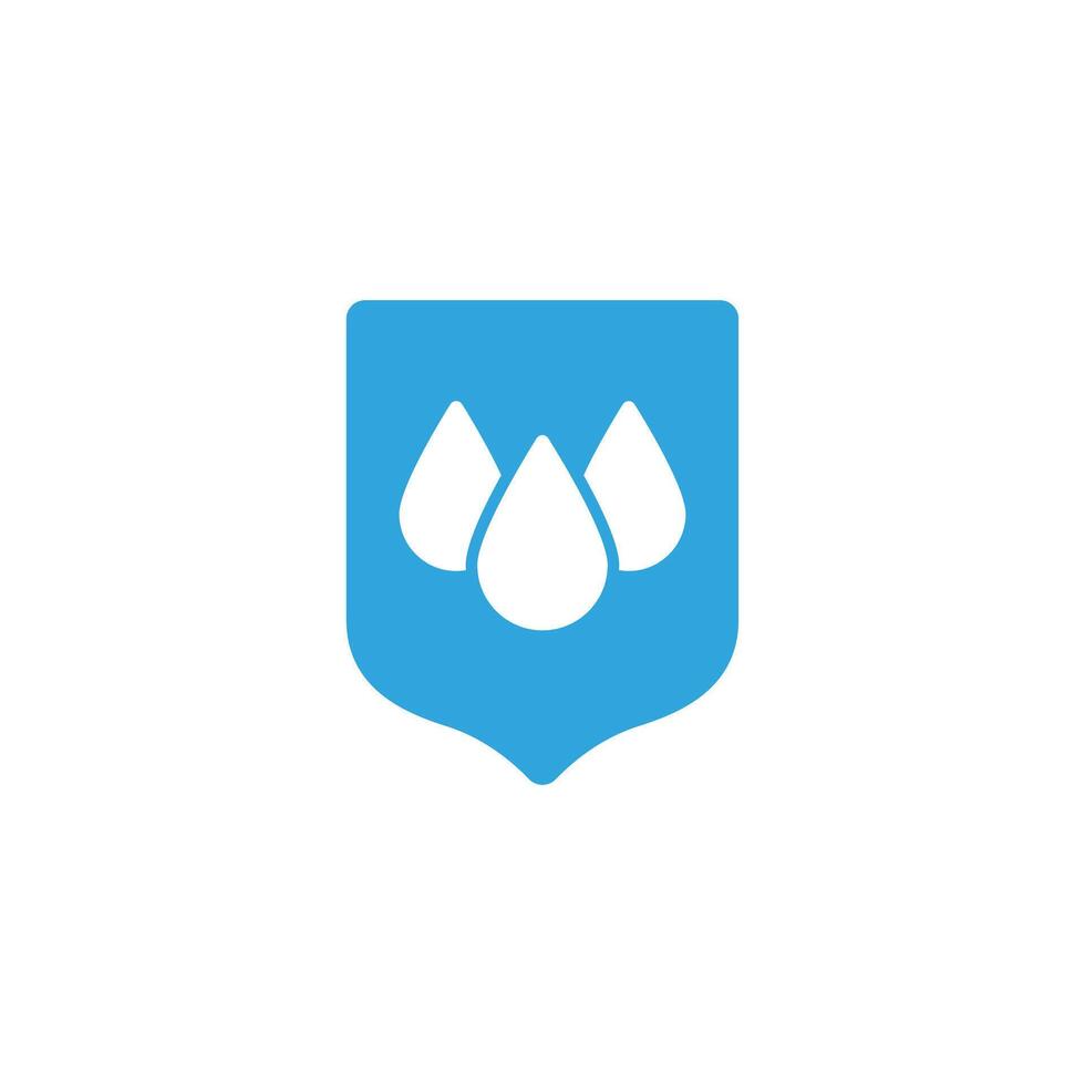 Water logo design vector