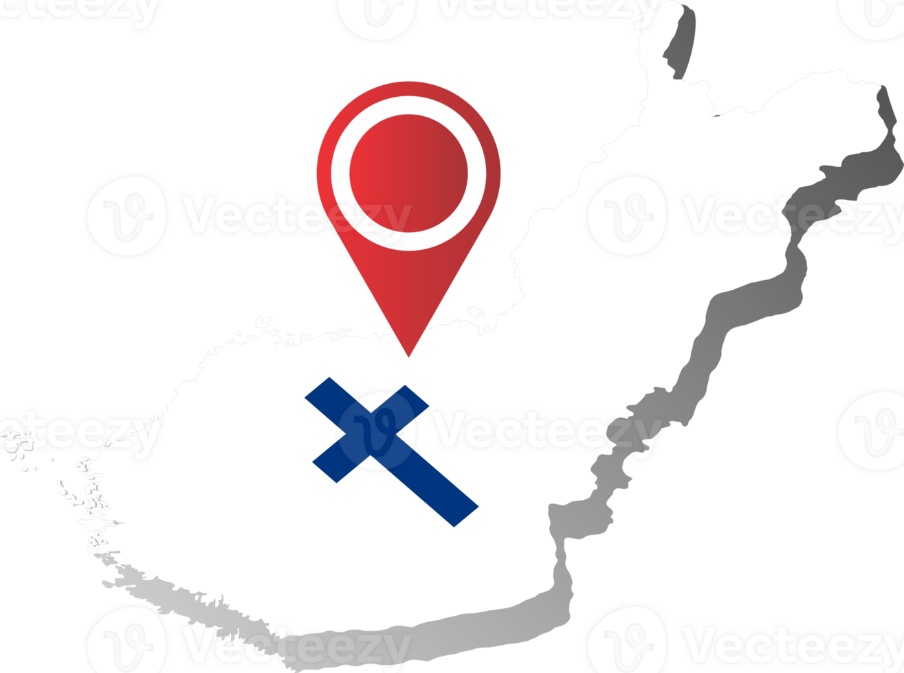 Finland country location png