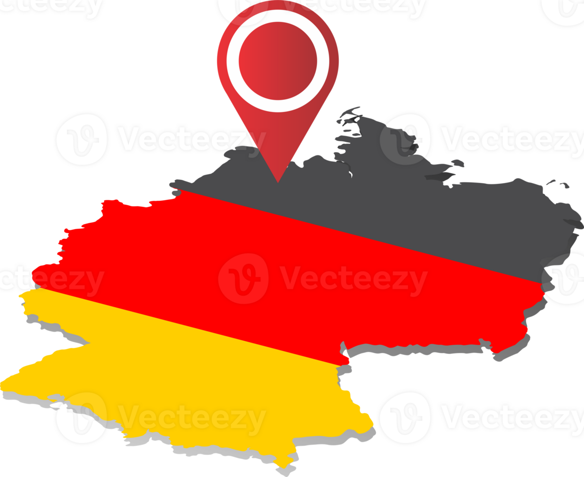 Germany country map png