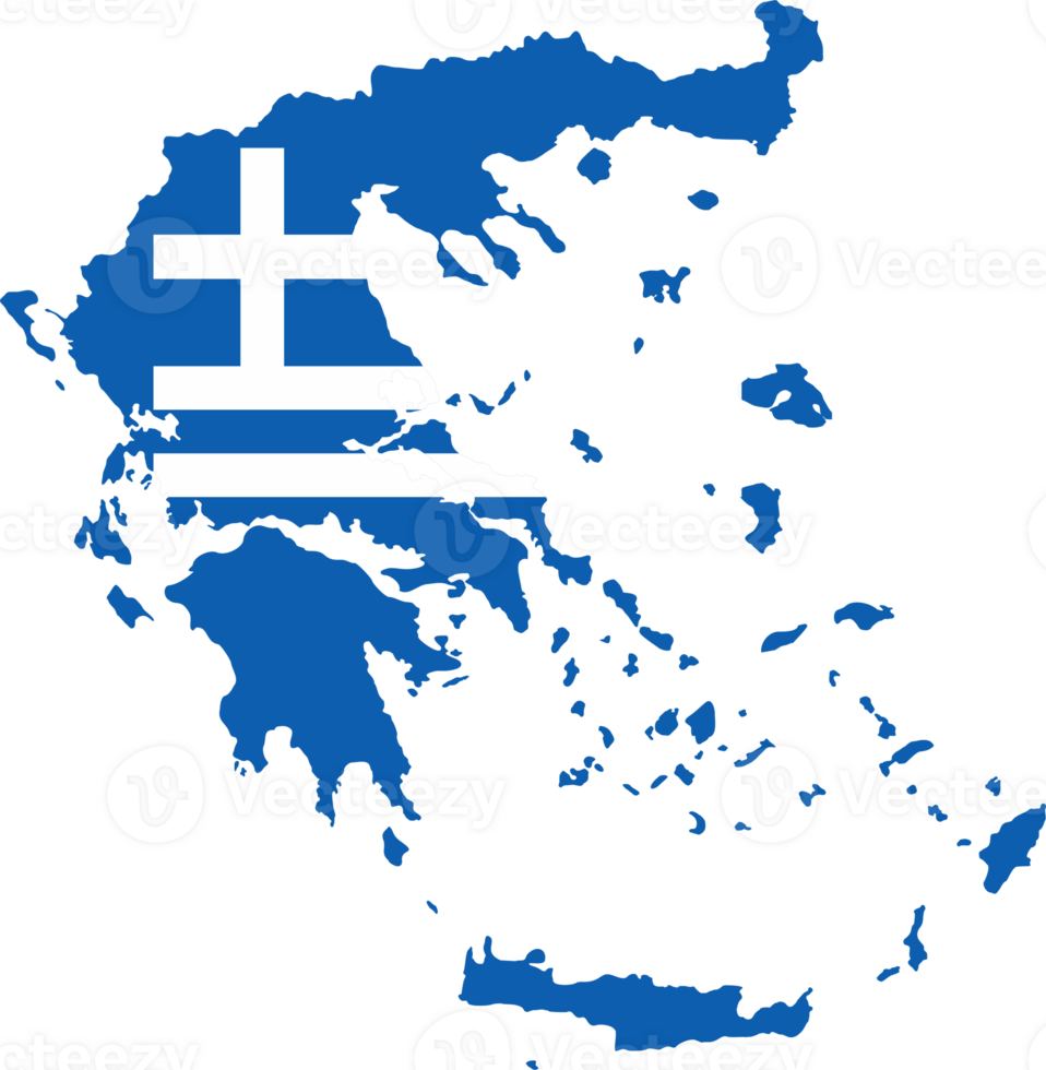 Greece country map location png