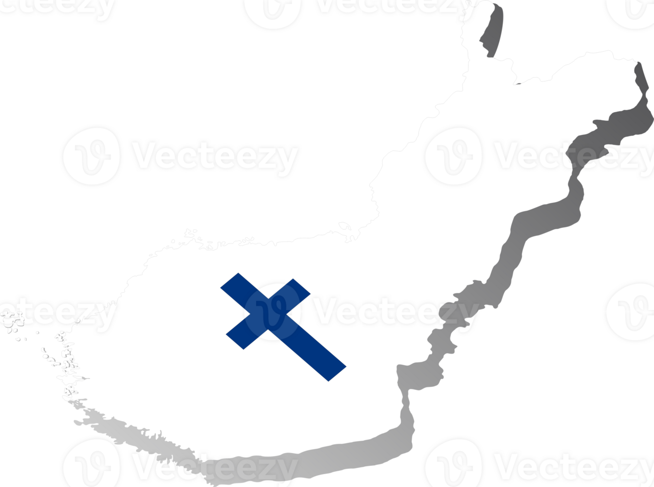 Finland country map png