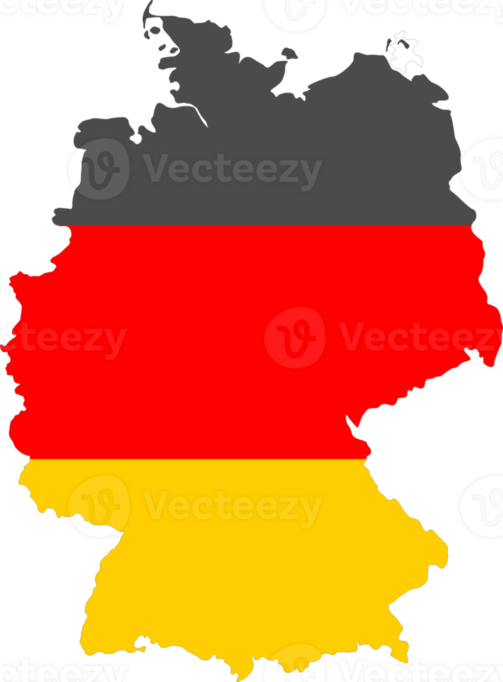Germany country map location png