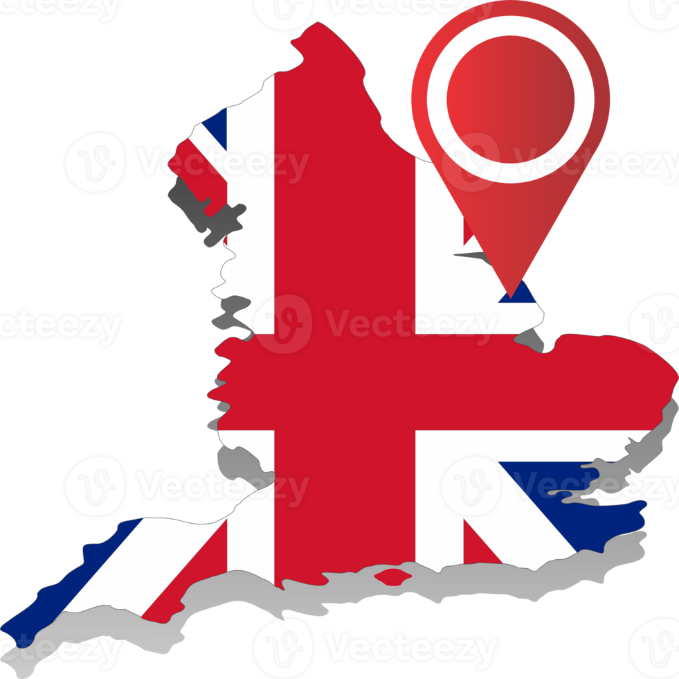 England country map png