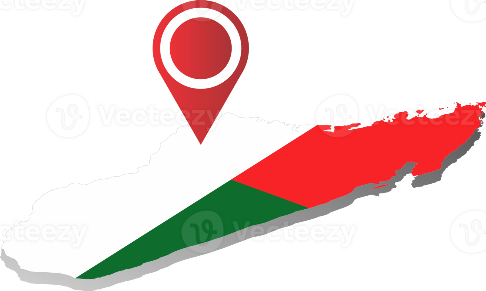 Madagascar country location png
