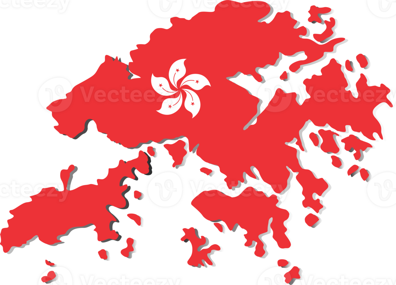 Hong kong country map location png