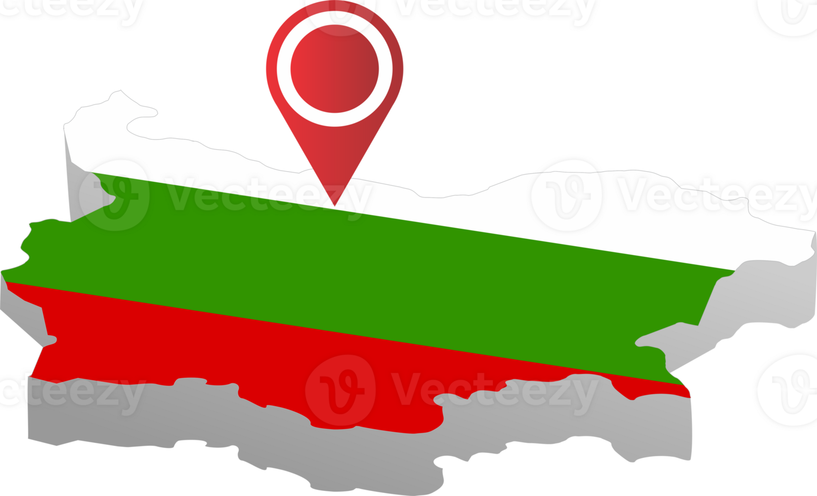 Bulgaria country map flag png