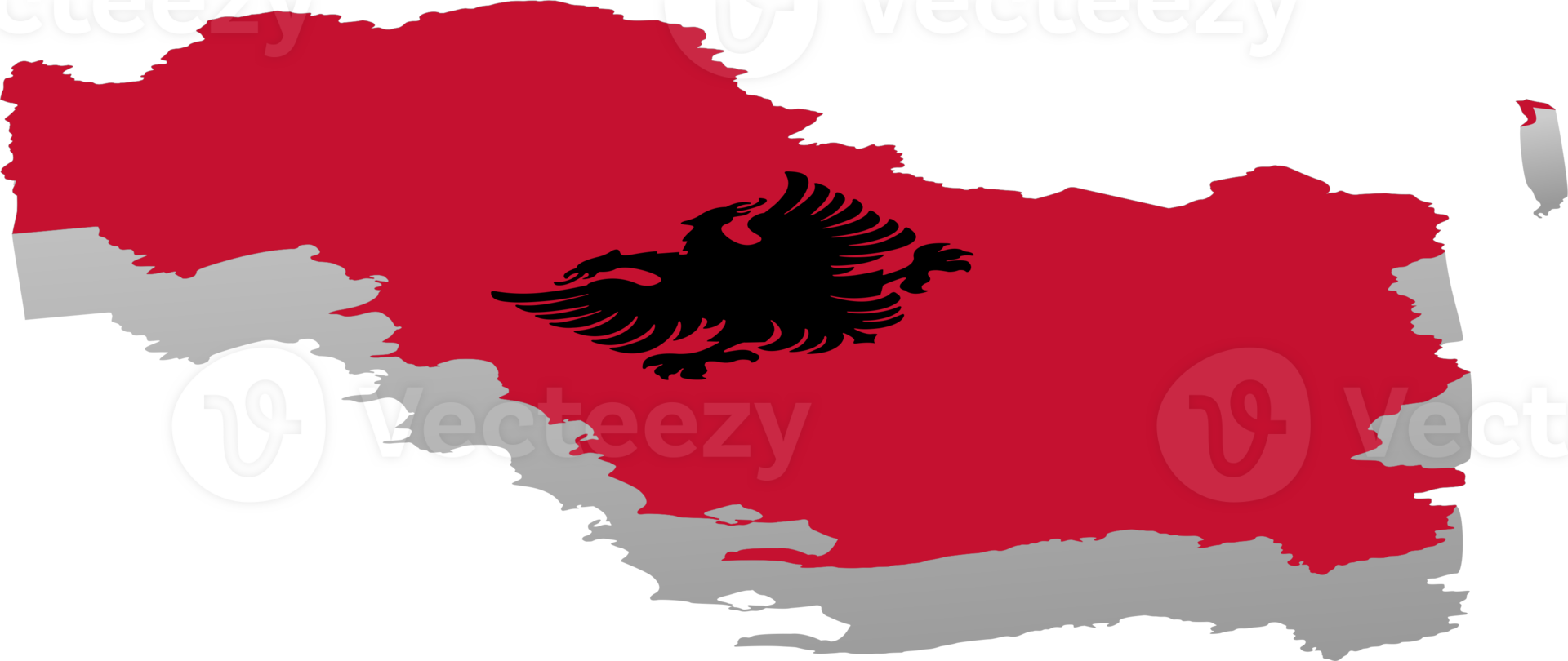 Albania country map location png