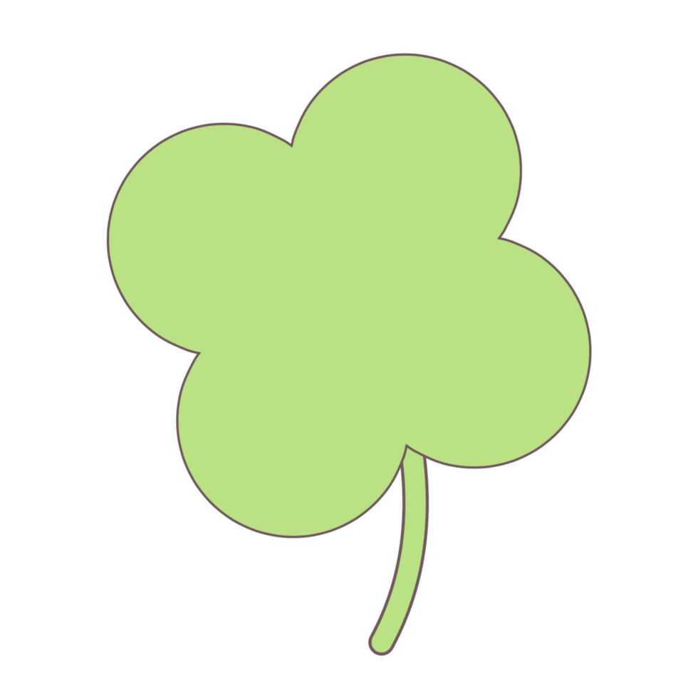 Cute leaf clover png