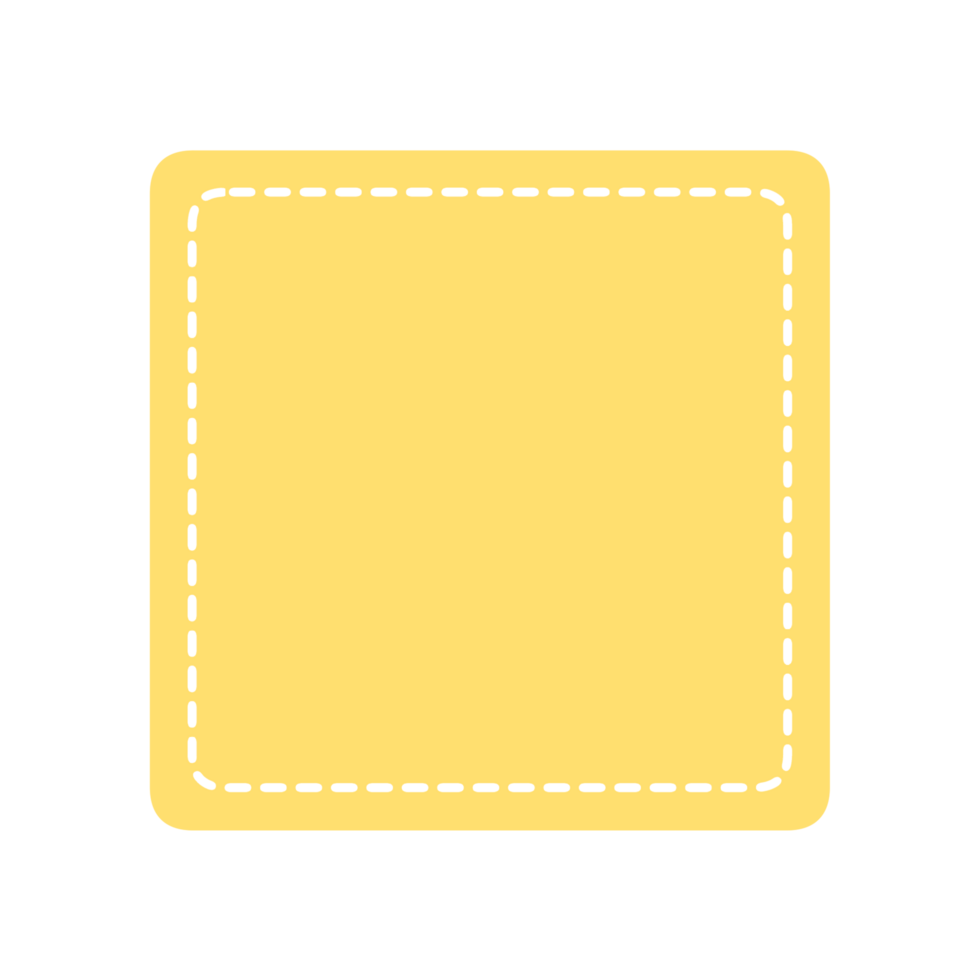 tracing square geometric shape for preschool png