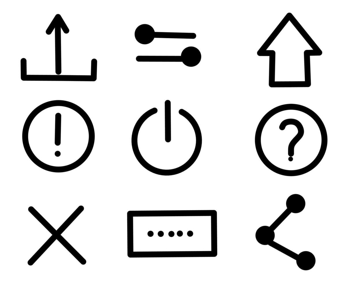 Clean interface components in sketch vector