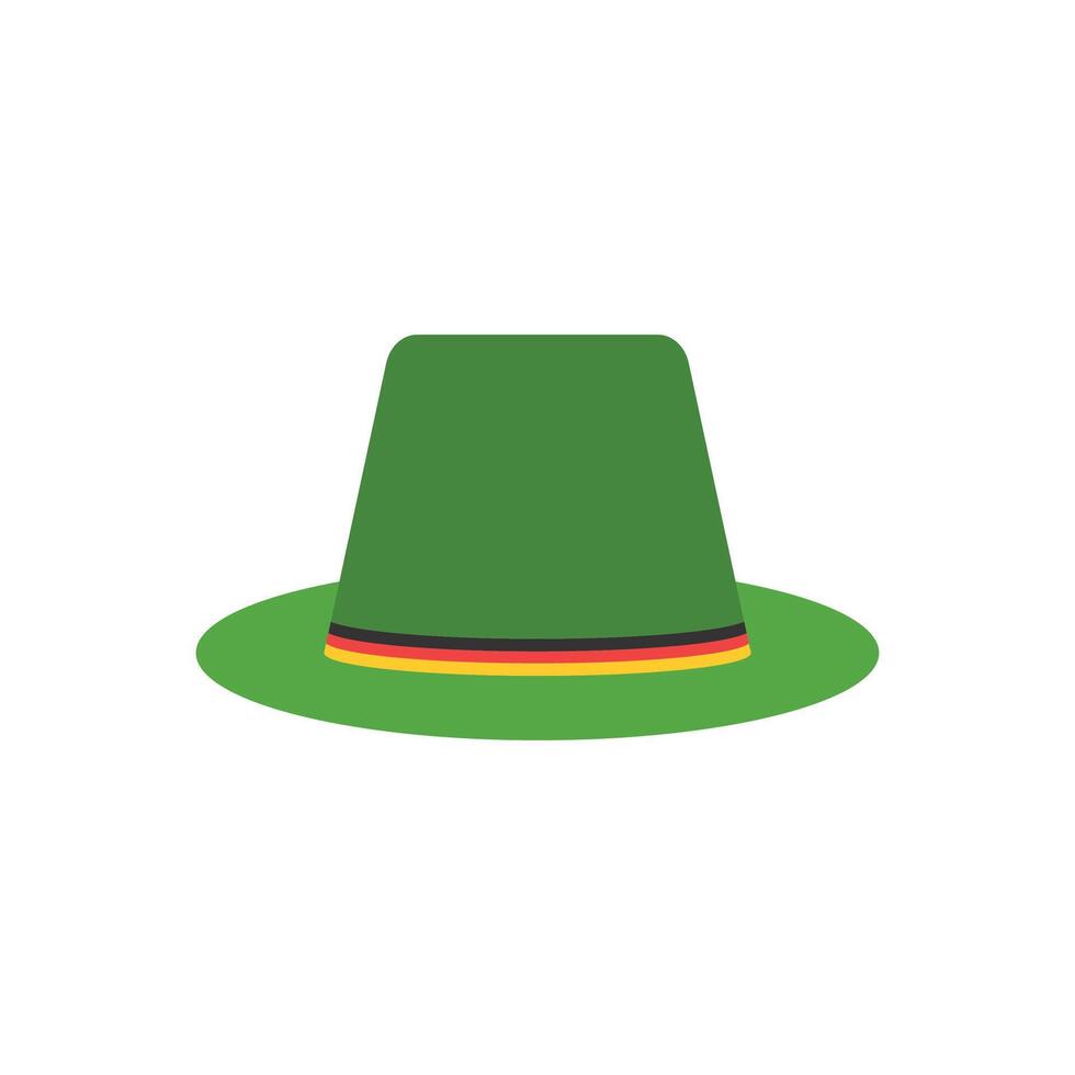 Illustration hat germany unique design vector