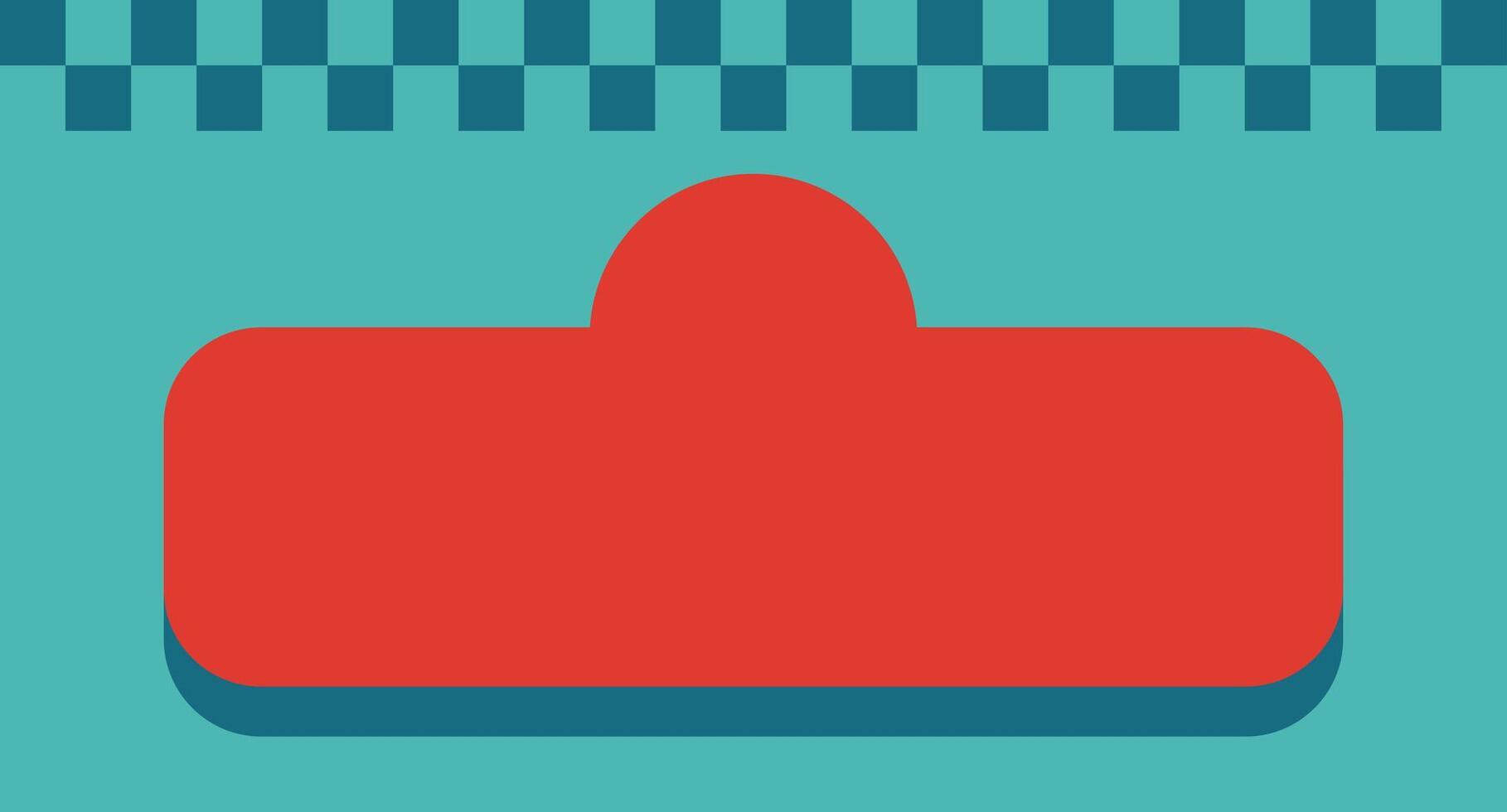 Design template square pixel unique vector