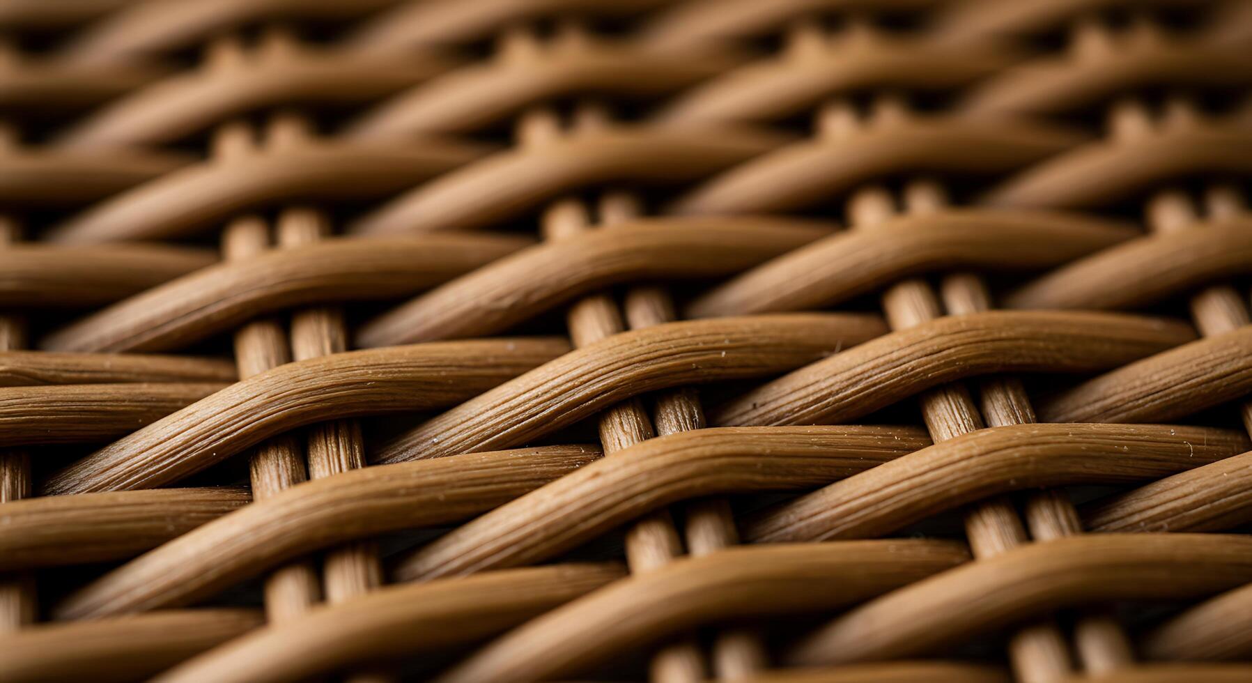 Close Up of Woven Brown Material Texture, Detailed and Textured Surface photo