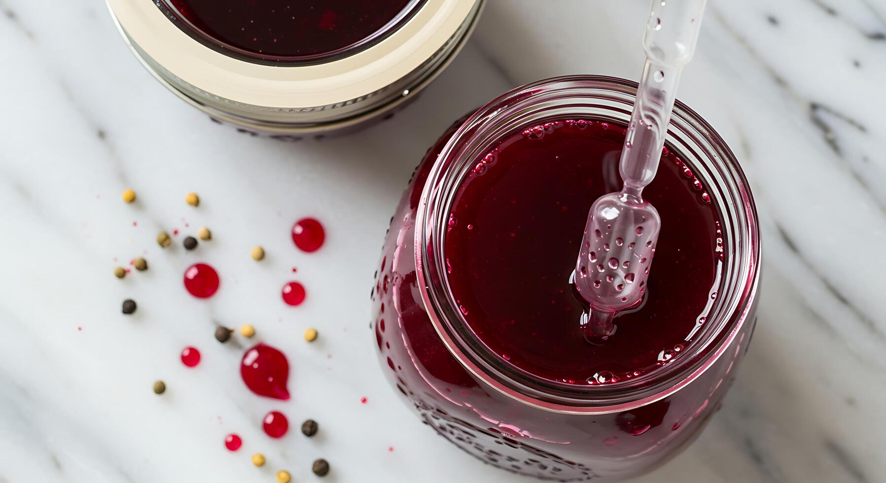 Making Fermented Beverage in Glass Jars with Air Lock at Home photo