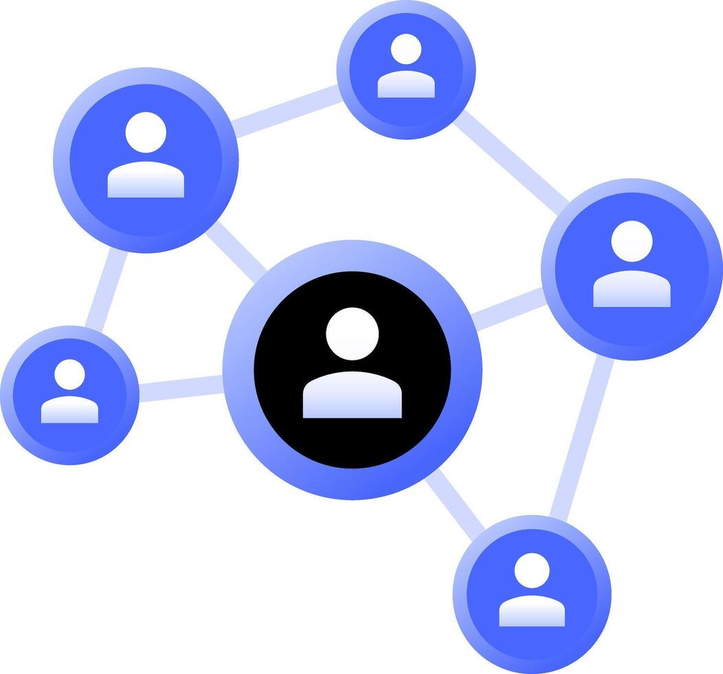 Human centric brain connection vector