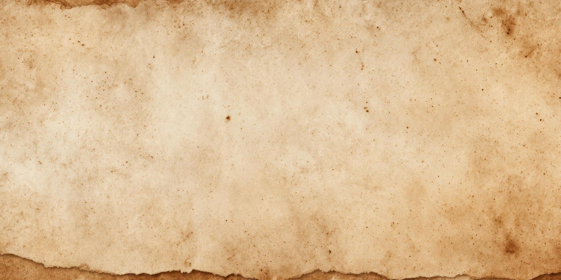 Aged Vintage Paper Texture with Stains and Spots photo