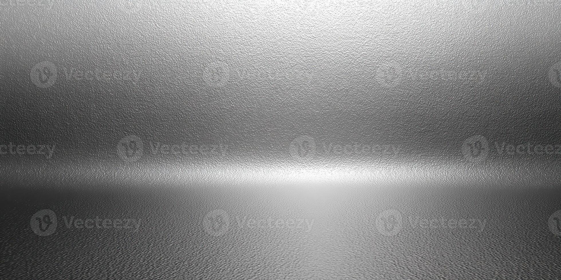 Minimalistic empty textured room with horizon light photo