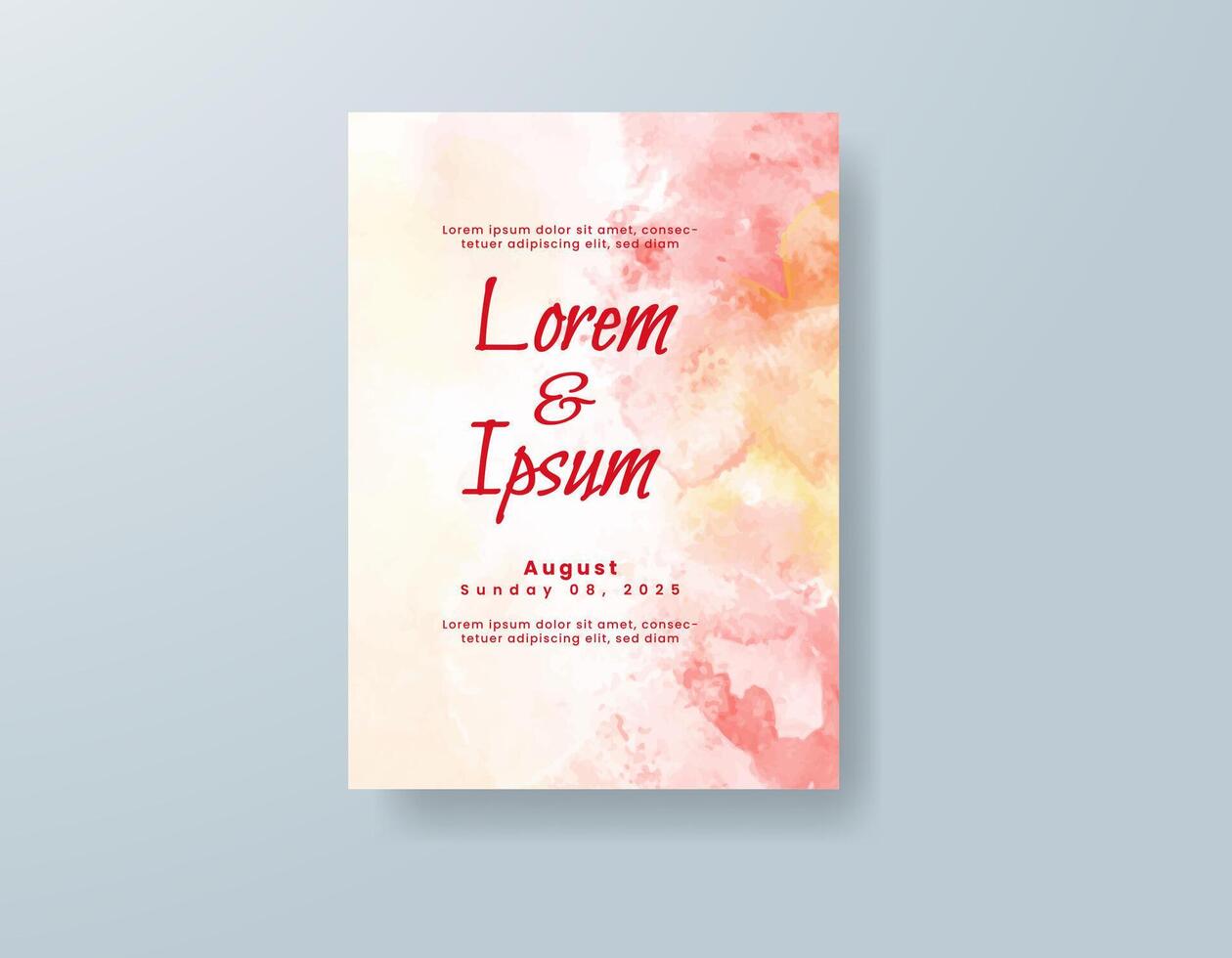 Spring custom rehearsal dinner invite vector