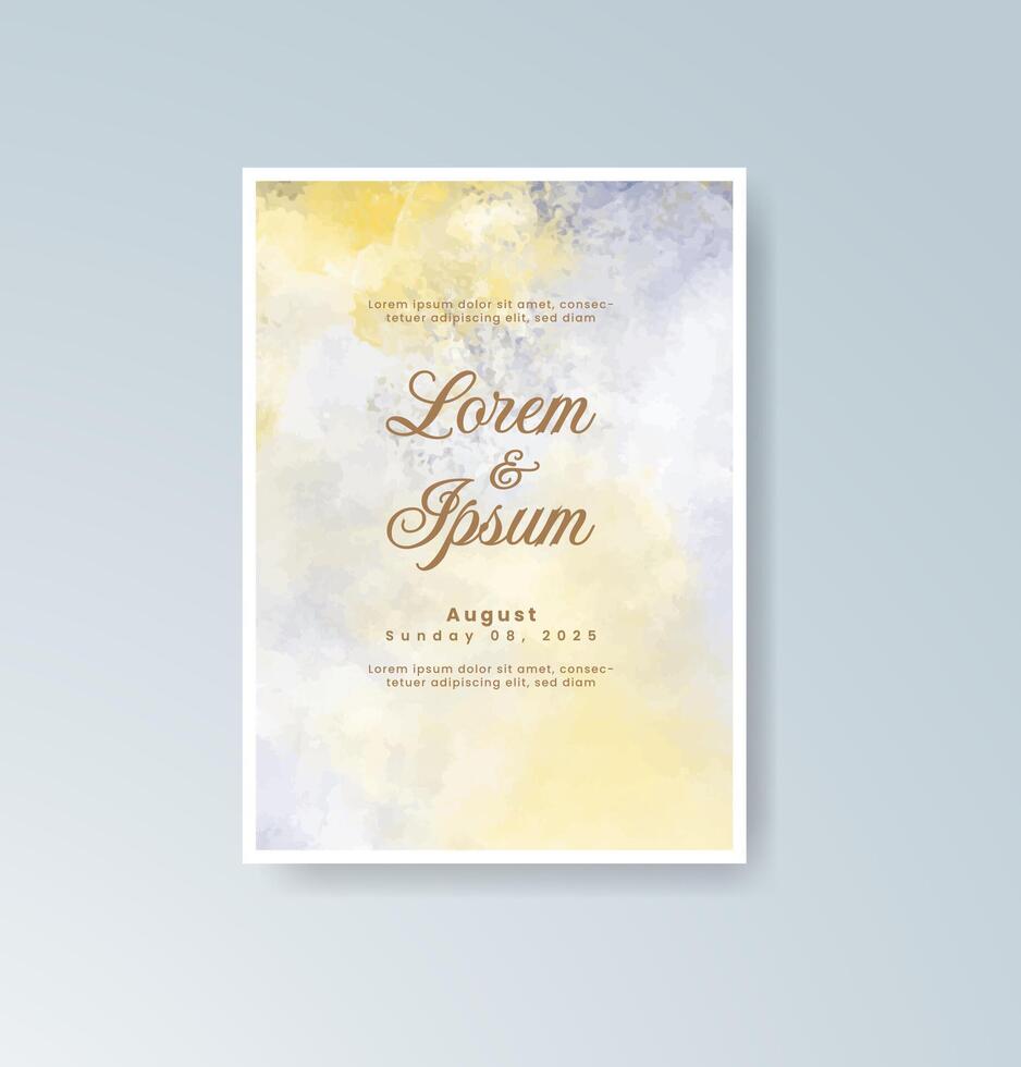 Autumn artistic thank you card vector