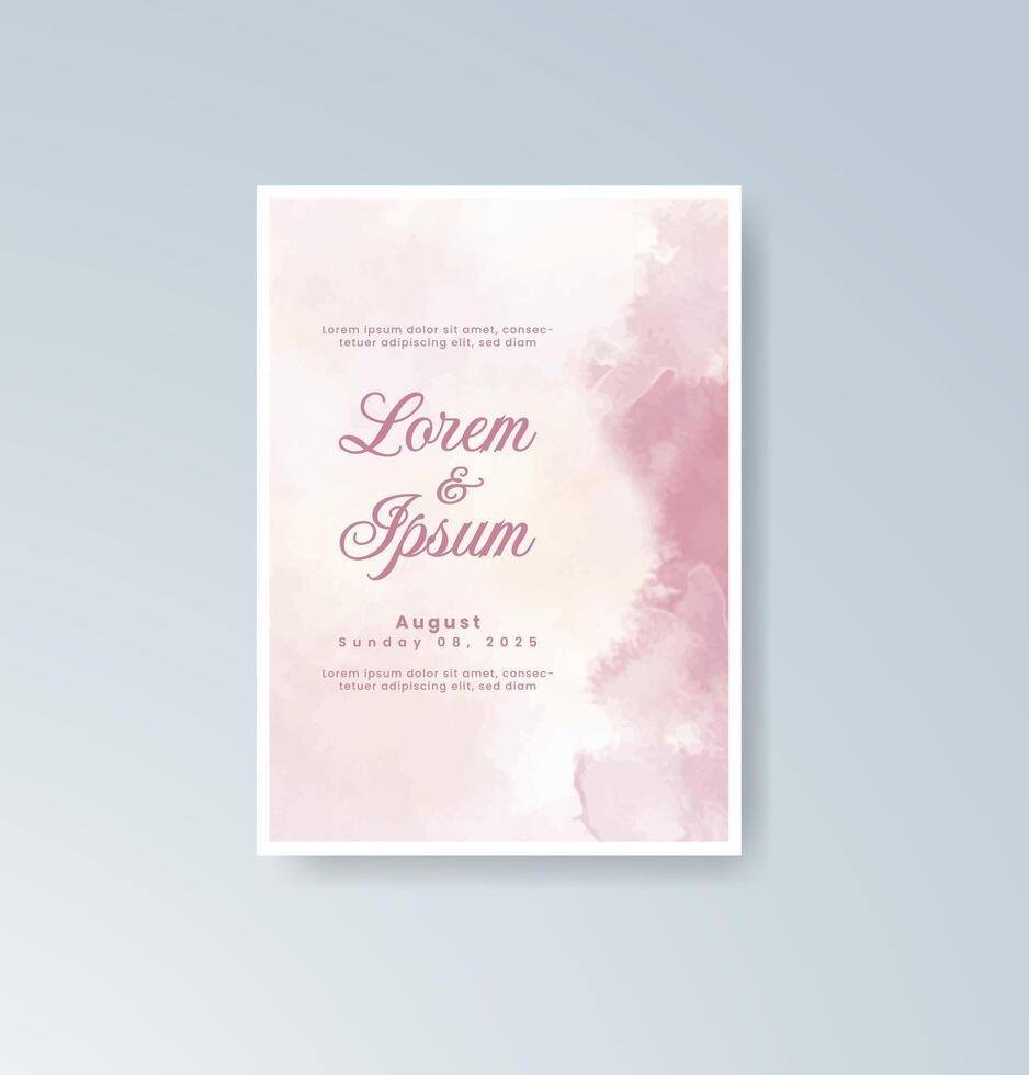 Elegant luxury place card vector