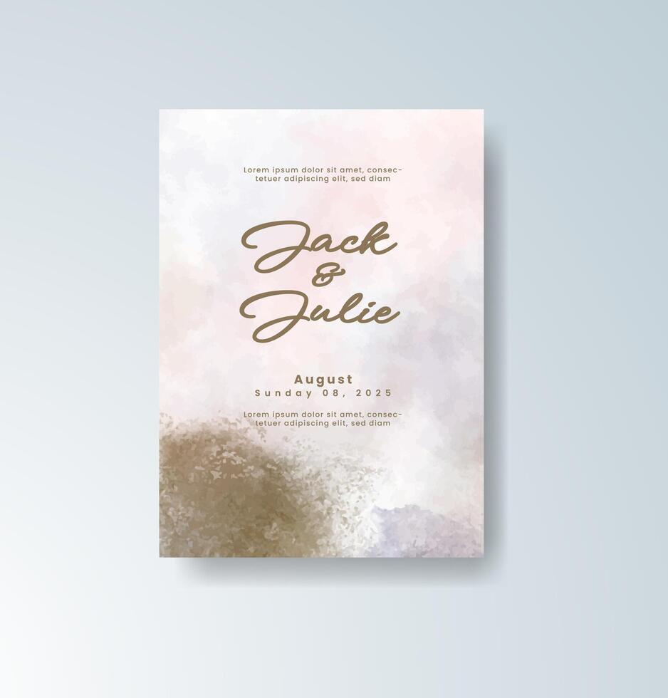 Winter romantic rehearsal dinner invite vector
