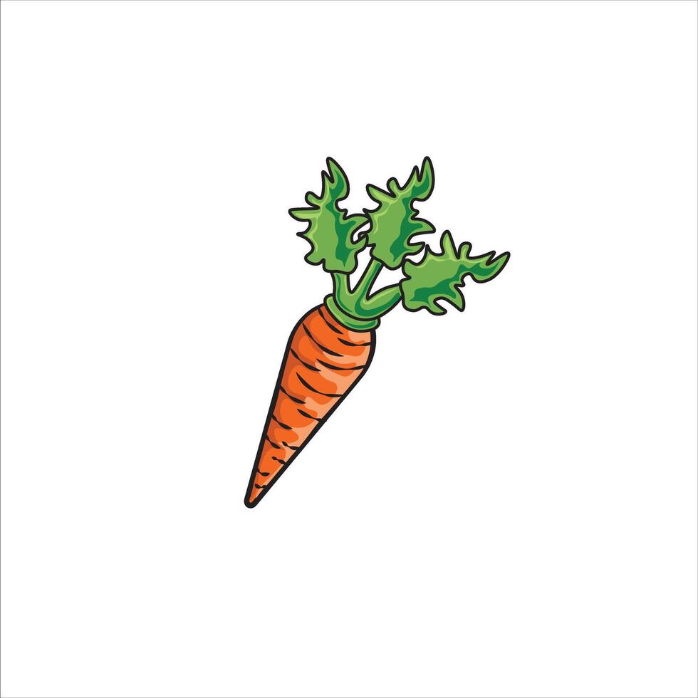 this illustration of carrots is for background business vector