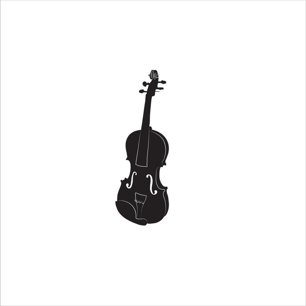 beautiful and cool string instrument vector