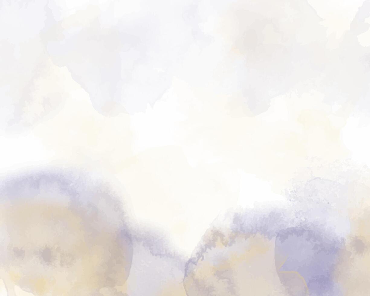 Light-infused watercolor background with soft edges vector