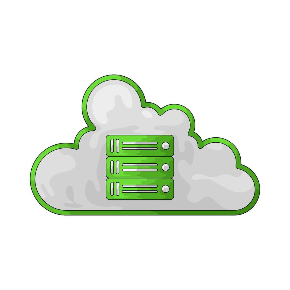 illustration of Biometric Database vector