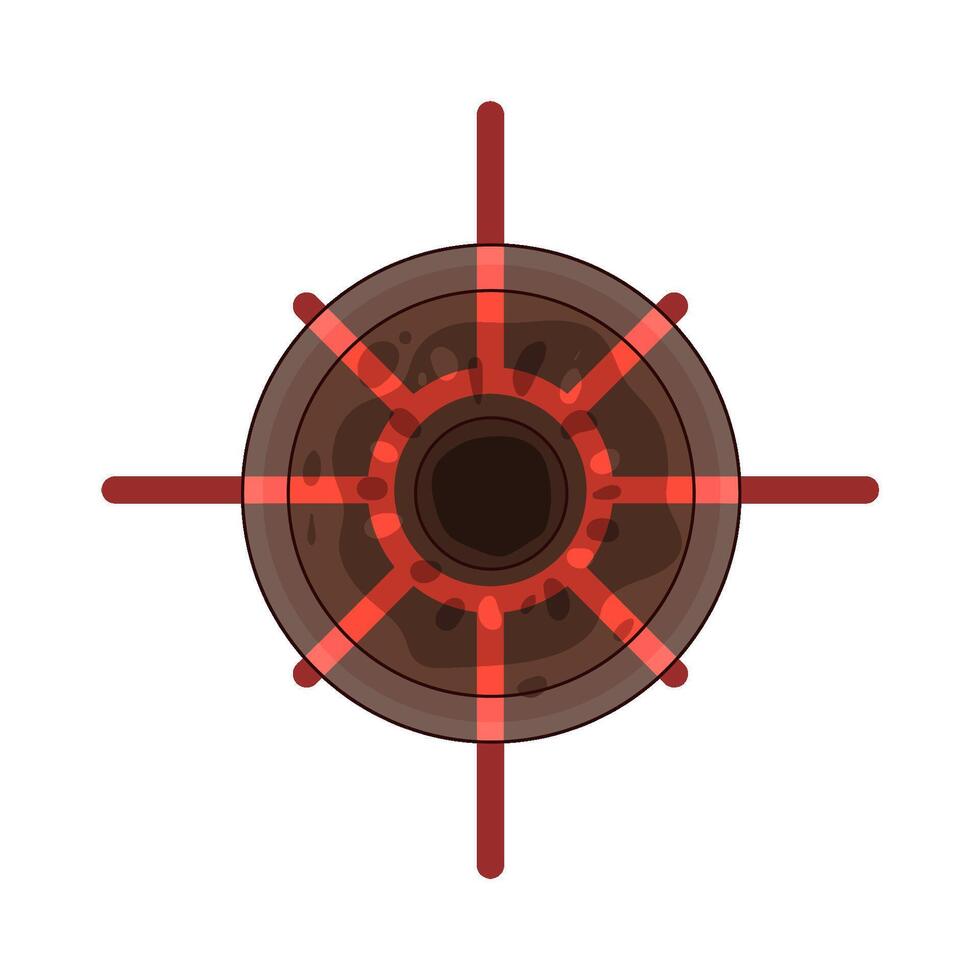 illustration of Iris Scan vector