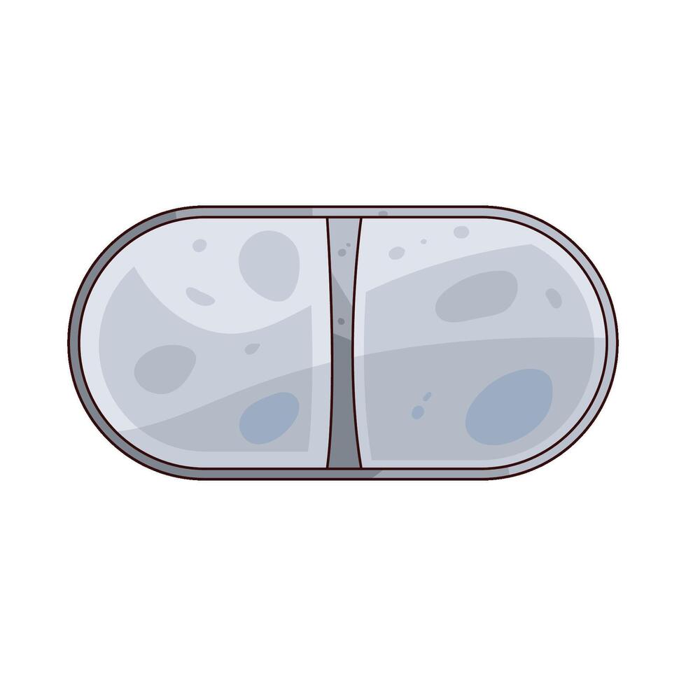 a pill illustration vector