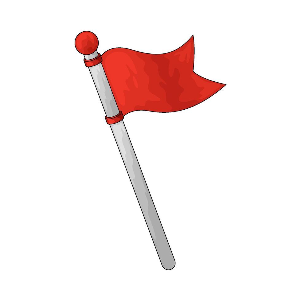 Illustration of a Success Flag vector