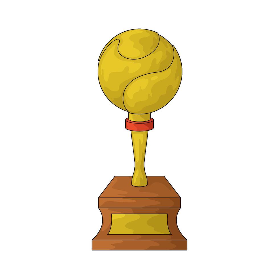 Quality trophy illustration vector