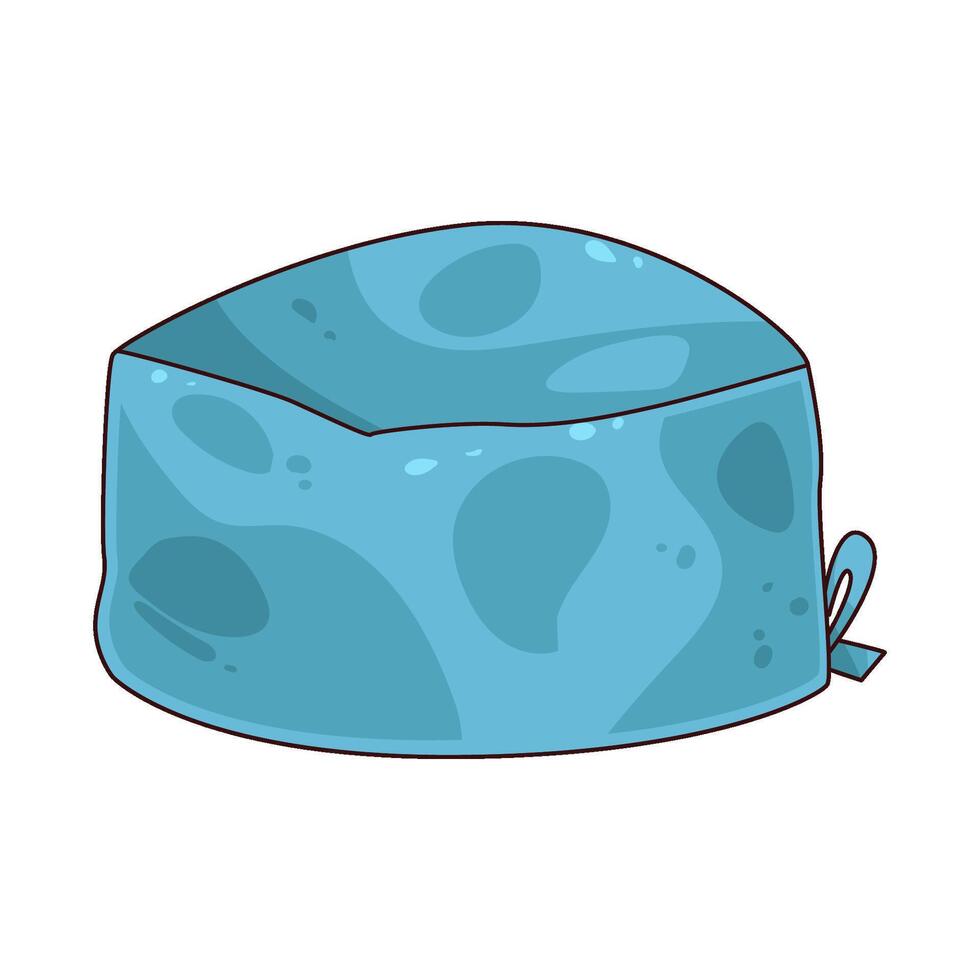 Illustration of Surgical Cap vector