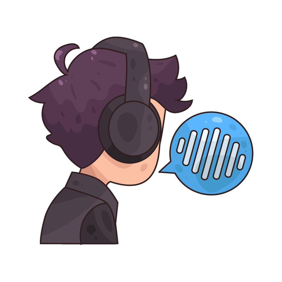 Music Producer illustration vector