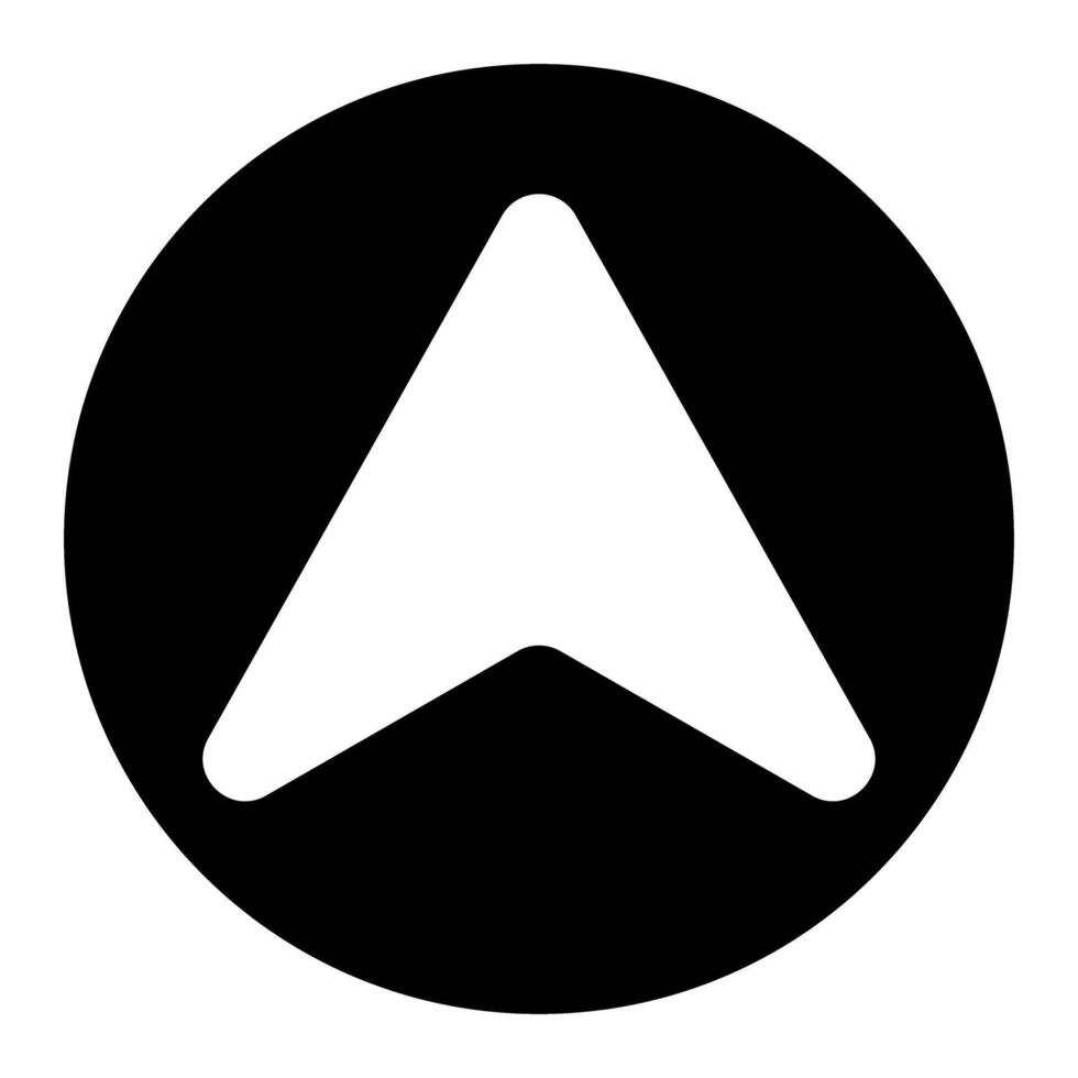 Arrow Icon web illustration. Flat style design. Made in . vector